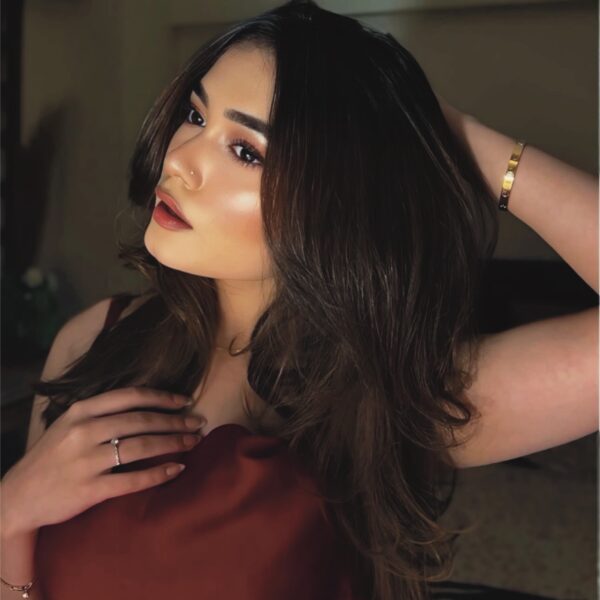 Maroon slip dress