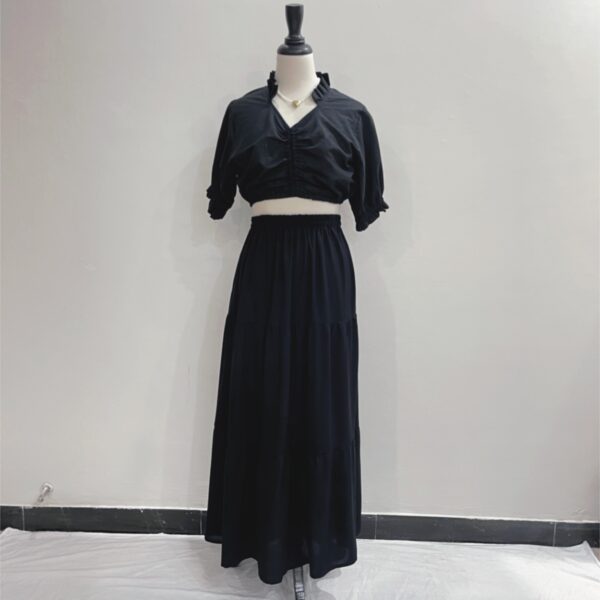 Basic Skirt and Crop Top