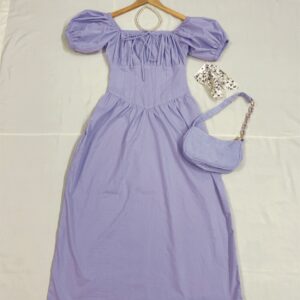 Lavender Swan Dress