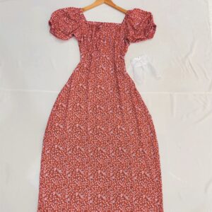 Red Daisy Dress
