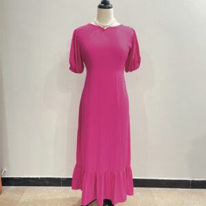 Magenta Boat Neck