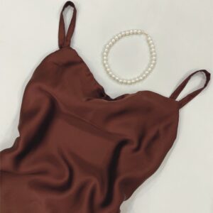 Brown Slip Dress