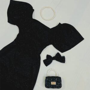 Black Moonlight Bodycon Dress