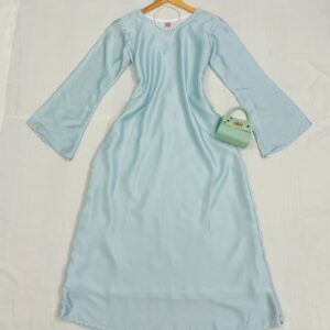 Ash Blue Modest Dress