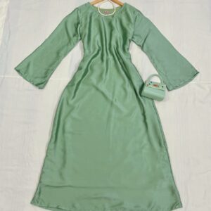 Sage Modest Dress