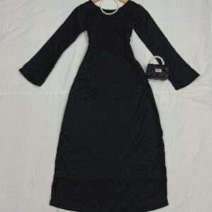 Black Modest Dress