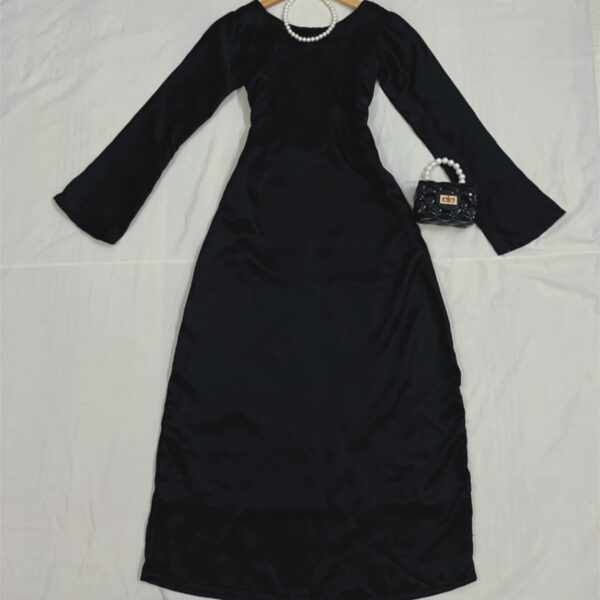 Black Modest Dress