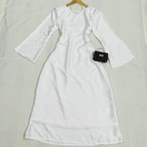 Ivory Modest Dress