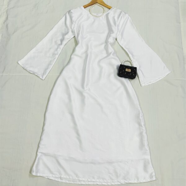 Ivory Modest Dress