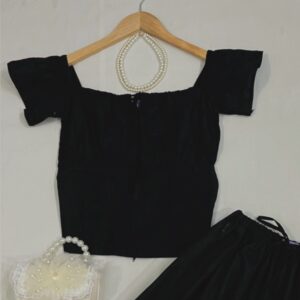 Black Fairy Dress Top