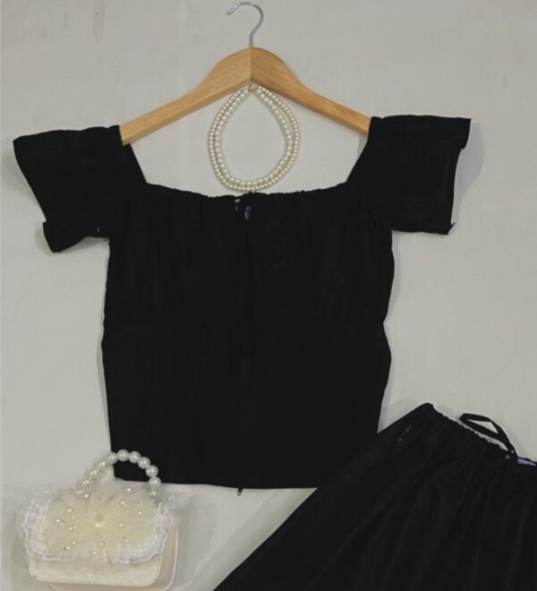 Black Fairy Dress Top