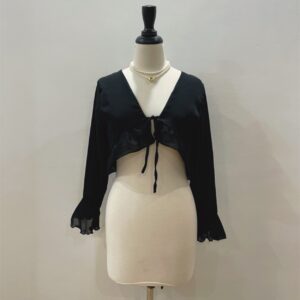 Black Tie Up Top