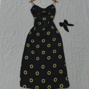 Sunflower Slip Dress