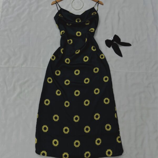 Sunflower Slip Dress