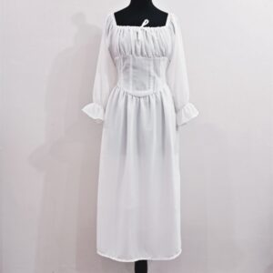 White Corset Dress