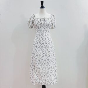 Lilac Floral Dress