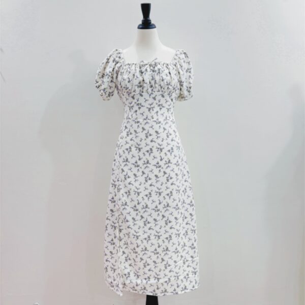 Lilac Floral Dress