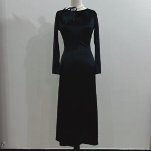 Velvet Bell Sleeves Dress