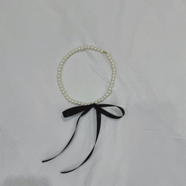 Black Coquette Necklace