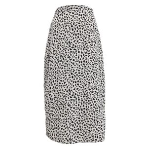 Cow Print Skirt